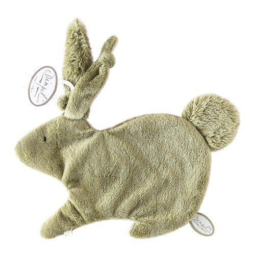  - emma the rabbit - comforter with pacifinder green 22 cm 